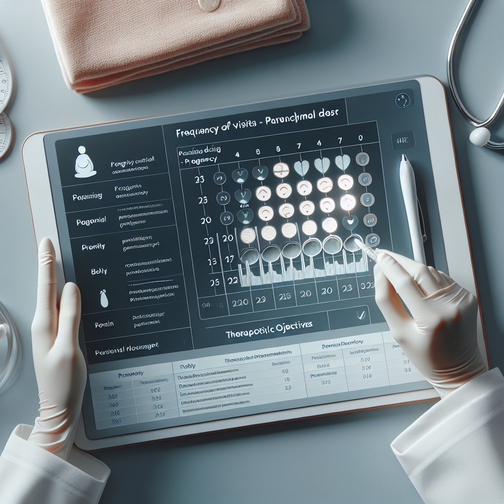 Frecuencia de visitas - Diabetes pregestacional