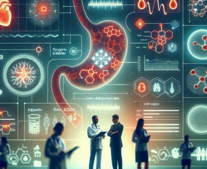 Nuevos datos - Fisiopatología- posible papel del bajo nivel de adiponectina - Diabetes tipo 2 y dislipidemia