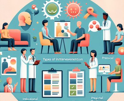 Tipos de intervención - Atención psicoterapéutica preventiva en oncología - Universidad Medica